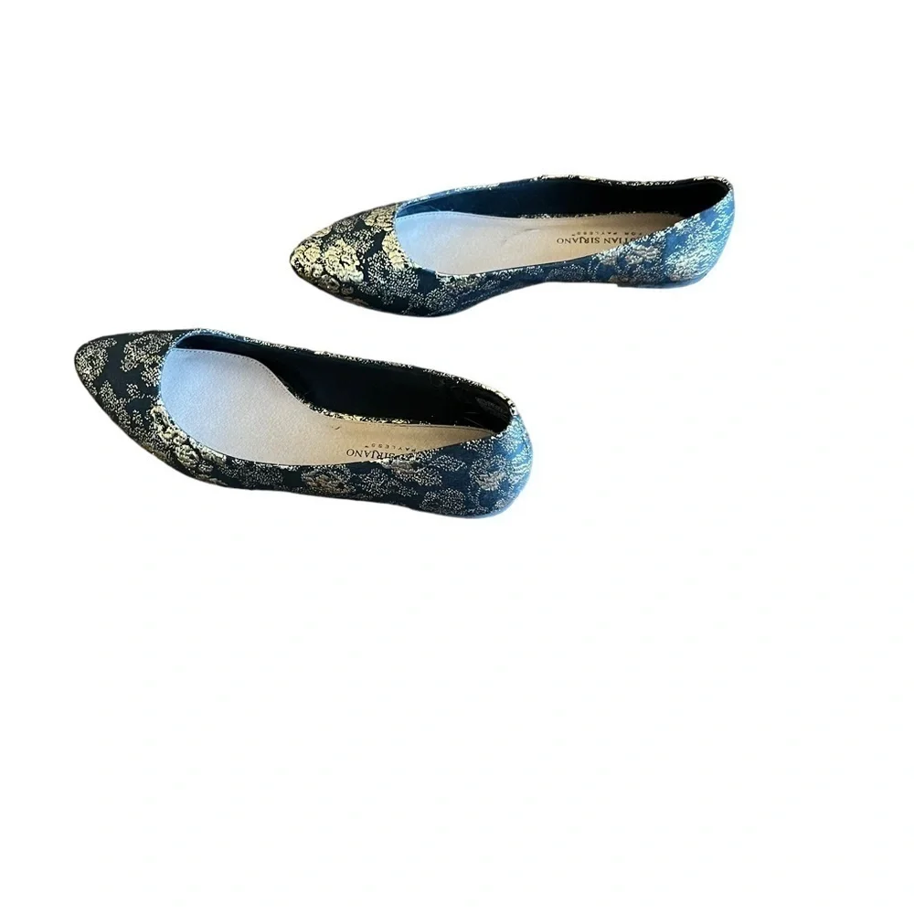 Christian Siriano Gigi Point Flat Shoe Size 8 - Picture 4 of 7